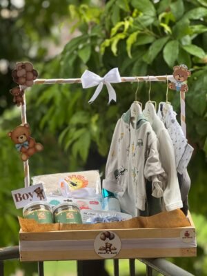 Newborn Baby Gift Basket for Baby & Mom | Newborn Gift Set