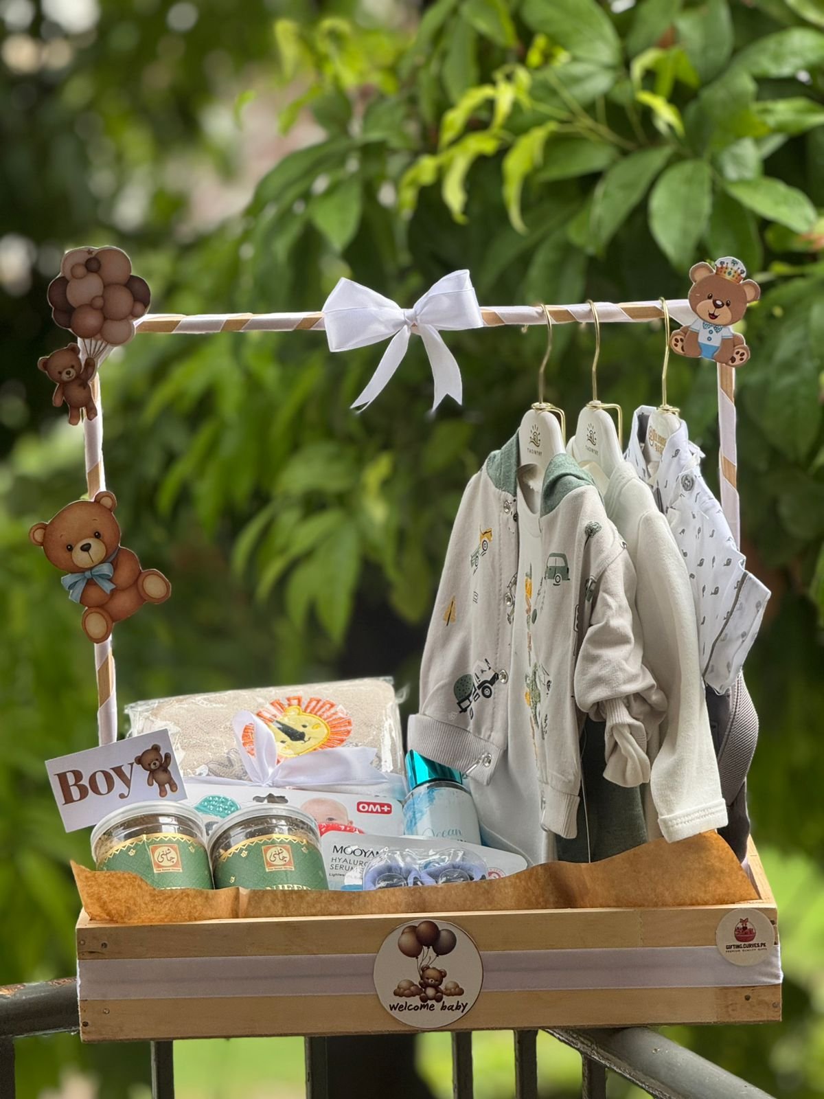 Newborn Baby Gift Basket for Baby & Mom | Newborn Gift Set